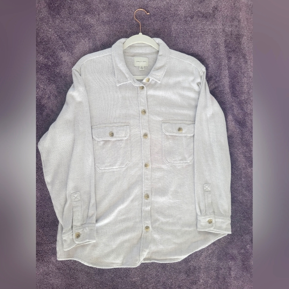 American Eagle Oversized Button Up